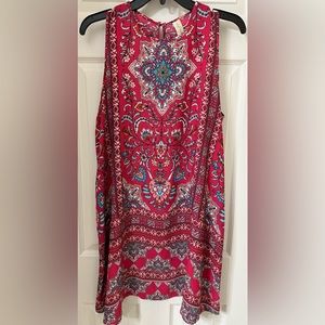 Allison Joy Sleeveless Floral Summer Dress